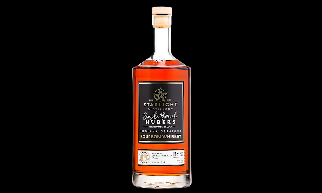 Starlight Distillery Single Barrel Huber's Rickhouse Select Indiana Straight Bourbon