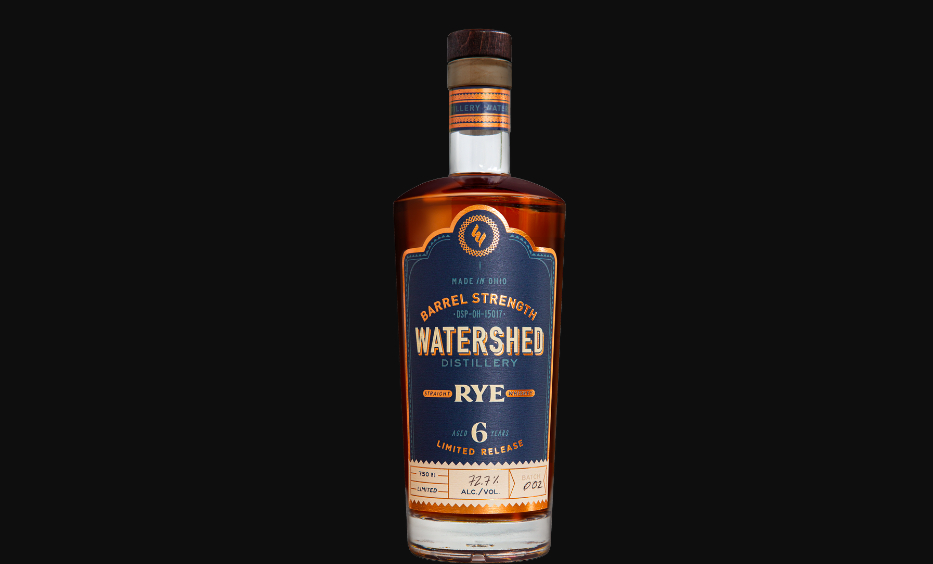 Watershed Distillery Straight Rye Whiskey Barrel Strength