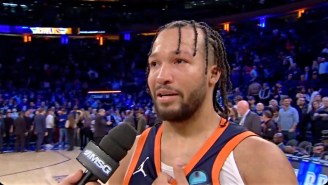 Jalen Brunson Got Moved To Tears While Discussing The Knicks Comeback Win Over The Pacers