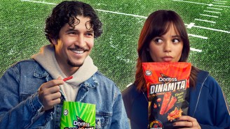 Jenna Ortega And Danny Ramirez Star In A Superbowl Ad For New Doritos Dinamita Flavors