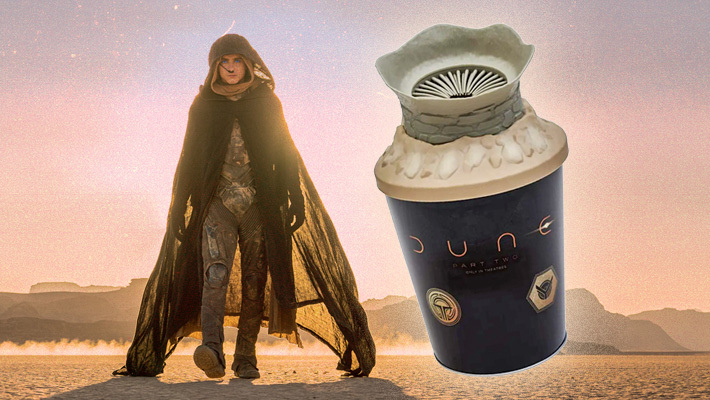 The Sexy Er Strange Dune 2 Popcorn Bucket Explained 