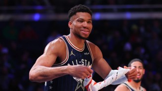 Giannis Antetokounmpo Nodded Along To The All-Star Crowd As It Counted To 10 While He Shot A Free Throw
