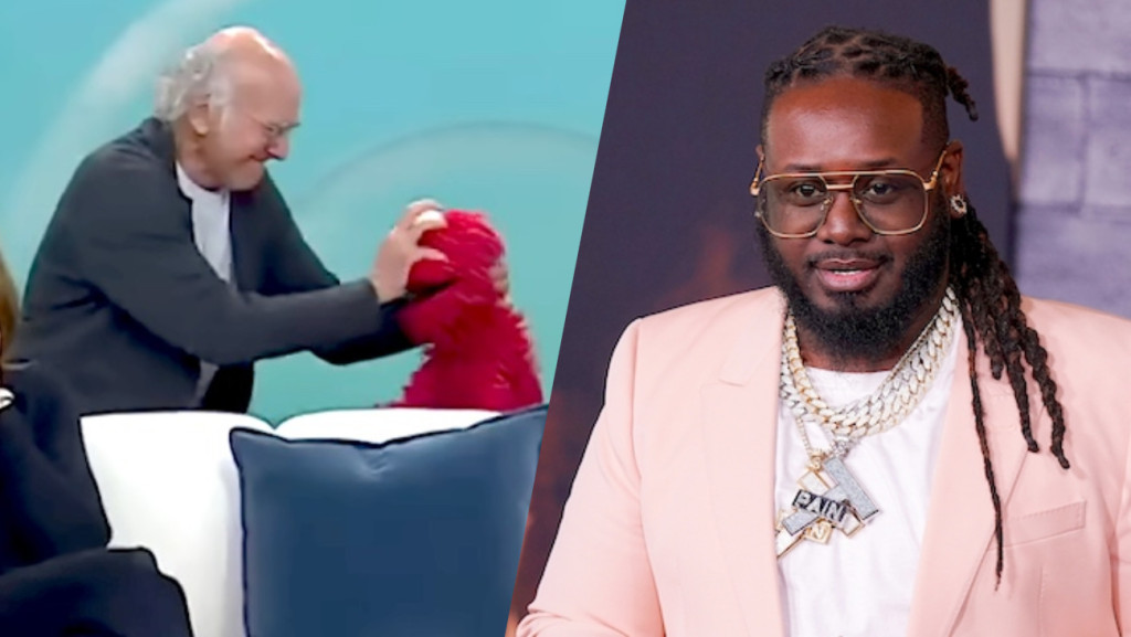 T-Pain On Larry David Attacking Elmo On 'Today' #TPain