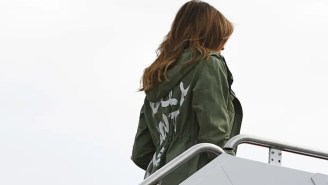 We May Finally Have An Answer To Why Melania Trump Wore That Baffling ‘I Really Don’t Care’ Jacket During A Trip To Visit Migrant Children