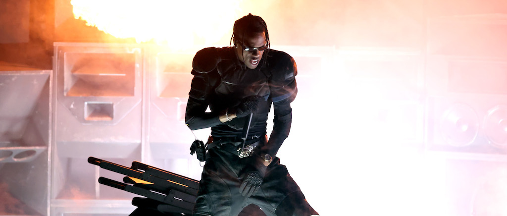 Travis Scott Took The 2024 Grammys To ‘Utopia’ With A Moody Performance ...