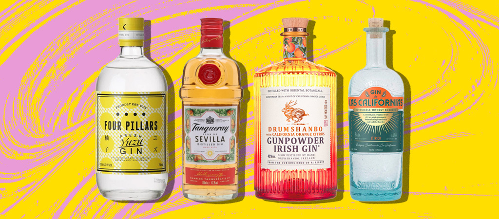 We Ranked Citrus-Flavored Gins To Mix With This Spring