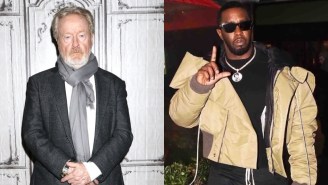 Diddy’s Neighbor, Ridley Scott, Did Not Appear To Be Thrilled About The LA-Based Raid By Homeland Security