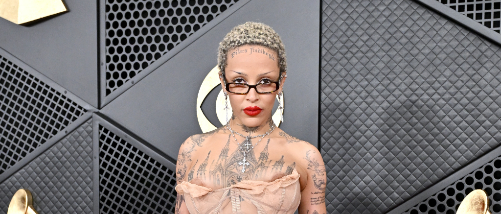 Doja Cat Grammys 2024 Red Carpet