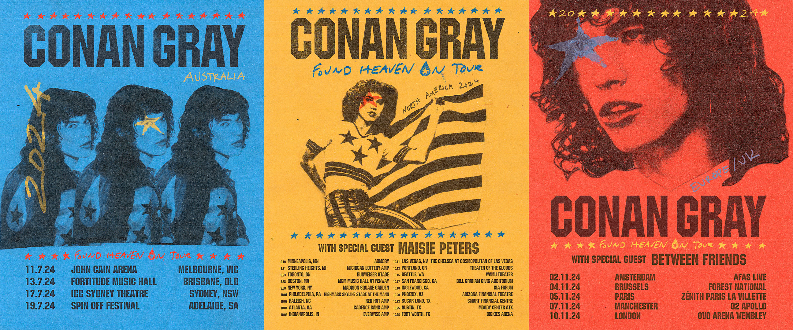 Conan Gray Found Heaven On Tour poster