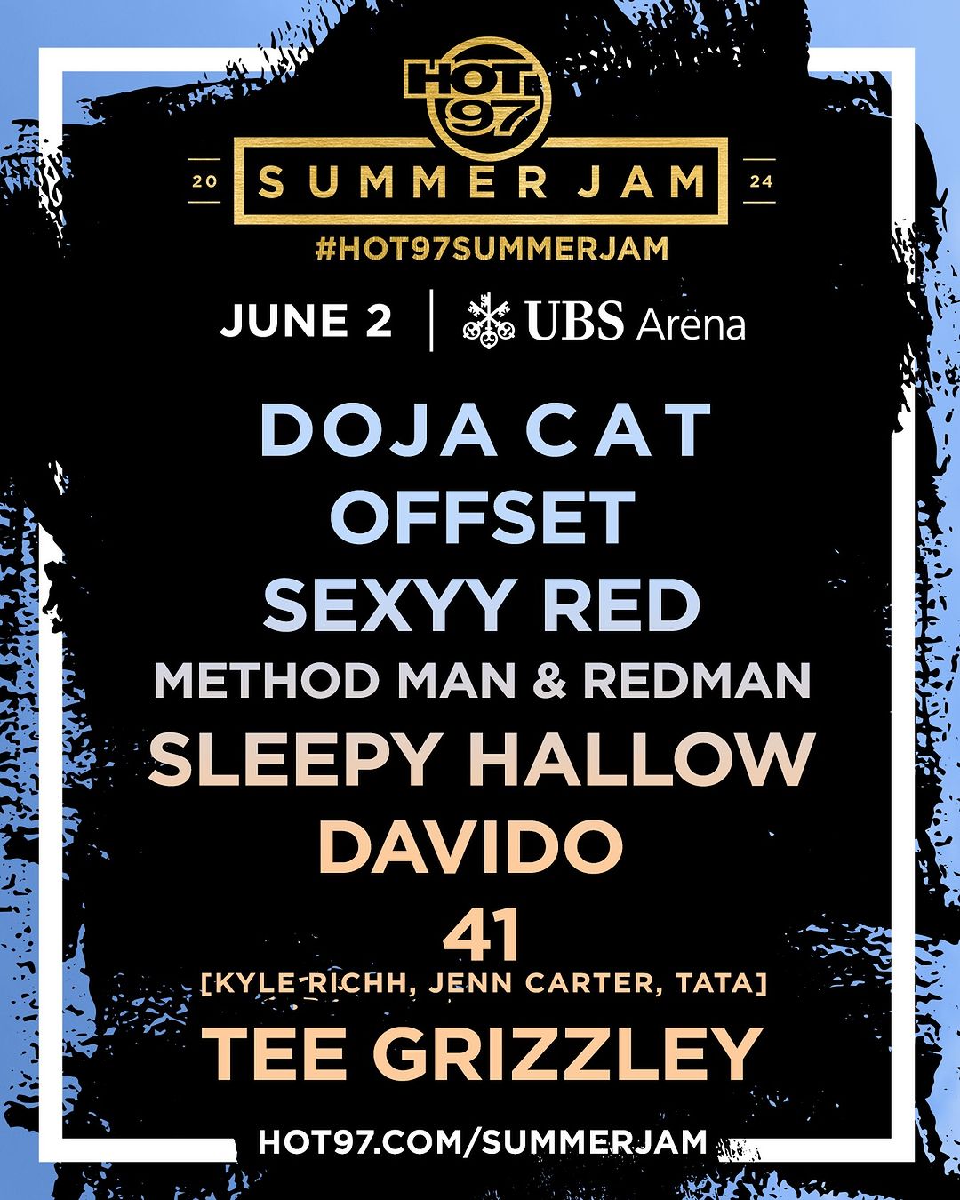 Hot 97 Summer Jam 2024 poster