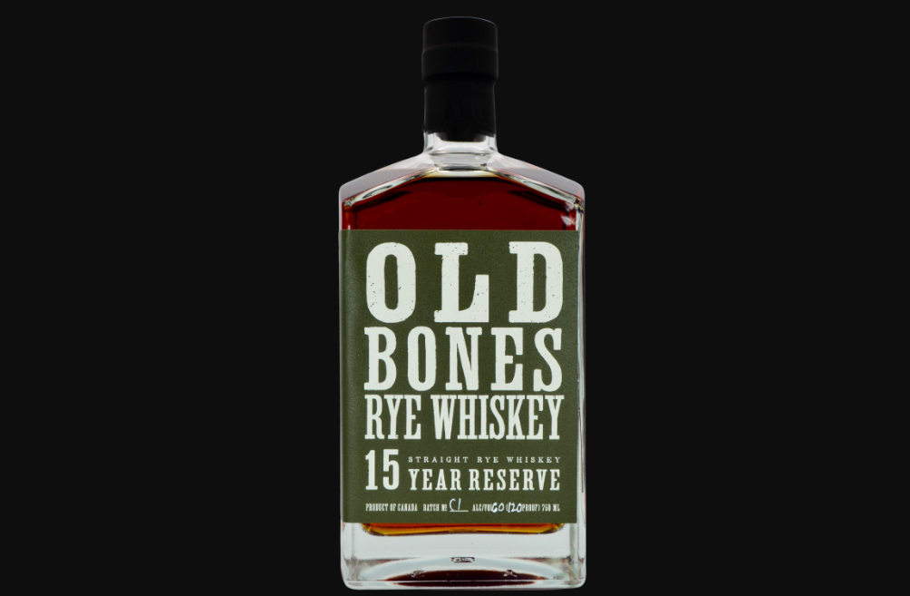 Old Bones Rye Whiskey 15 Year Reserve Straight Rye Whiskey