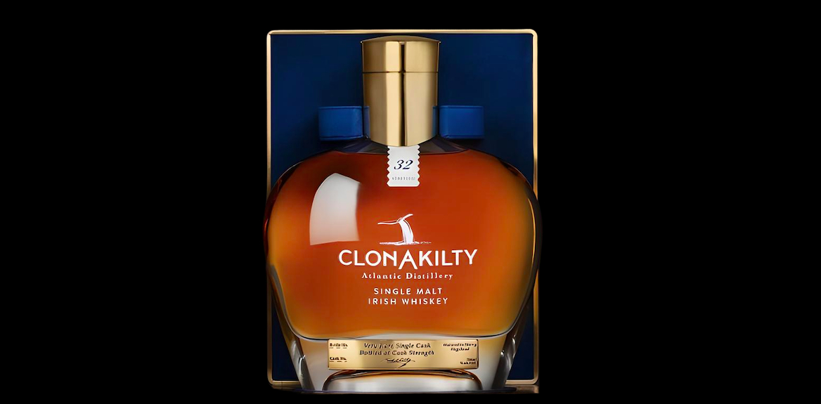 Clonakilty Atlantic Distillery 32-Year-Old Single Malt Irish Whiskey