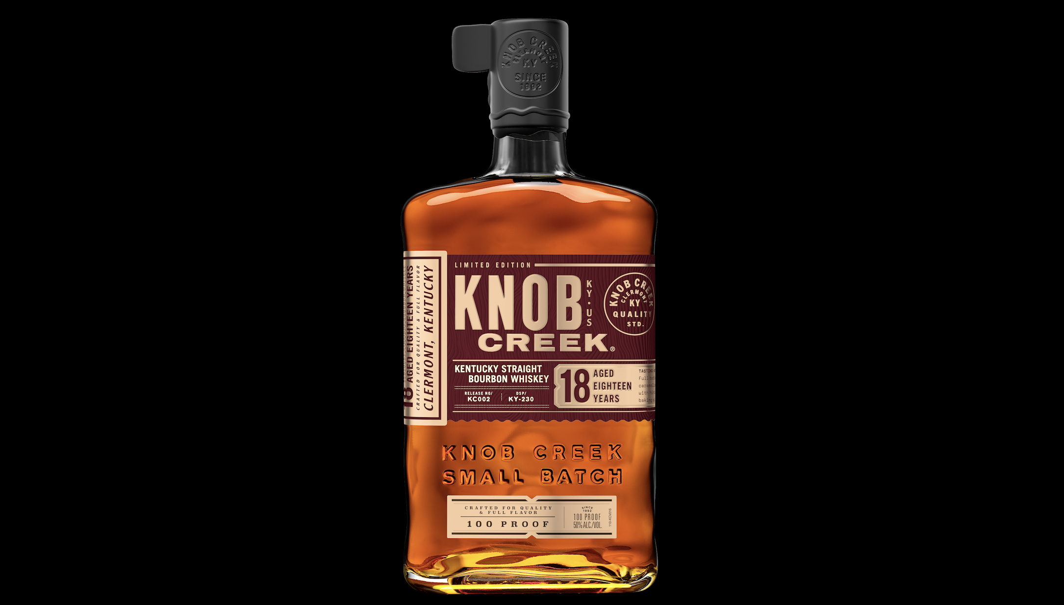 Knob Creek Small Batch Kentucky Straight Bourbon Whiskey Aged 18 Years