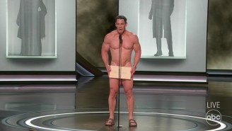 John Cena Presented The Oscar For Best Costume While Wearing Absolutely Nothing But Sandals