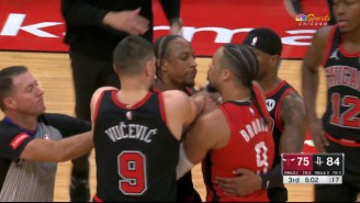 DeMar DeRozan And Dillon Brooks Were Ejected After A DeRozan Hard Foul On Jalen Green And A Skirmish