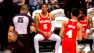 Dejounte Murray Got A Technical Foul For Not Wanting To Talk To A Ref