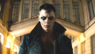 What Is Bill Skarsgard Throwing In This Strange Clip From ‘The Crow’?