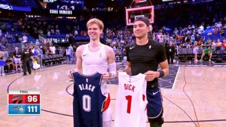 Rookies Anthony Black And Gradey Dick Swapped Jerseys After Raptors-Magic (And Knew What They Were Doing)