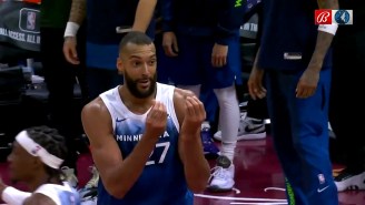 Rudy Gobert Got A Technical Foul For Doing A Money Gesture To A Referee