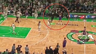 Joe Mazzulla Tried To Block A Shot After Calling A Timeout Late In Suns-Celtics