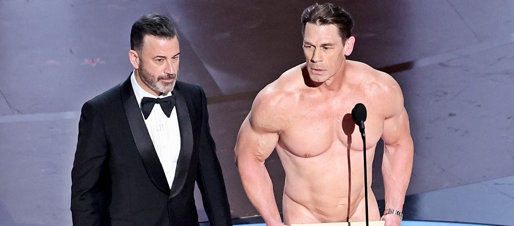 John Cena Naked Oscars Jimmy Kimmel