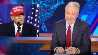 Jon Stewart Wants Trump To Stop Trying To Make ‘Bigrant’ Happen