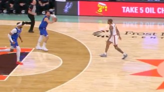 Luka Doncic Threw A Perfect Alley-Oop To Derrick Jones Jr. From The Opposite Free Throw Line