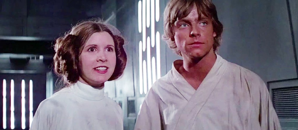 Star Wars A New Hope Luke Leia