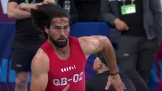 Sam Hartman’s 40-Yard Dash Time Was Fine, But His Hair Slayed At The NFL Combine