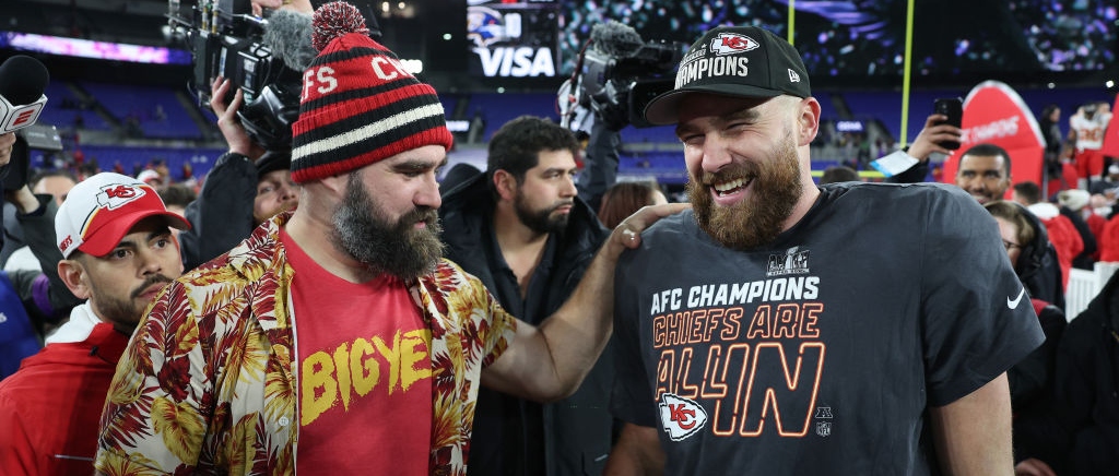 travis kelce jason kelce