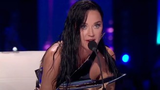 Katy Perry Suffered A Wardrobe Malfunction On ‘American Idol’ When Her Top ‘Broke’