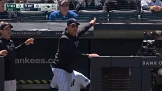 Aaron Boone Got Ejected Because A Fan Yelled At The Umpire