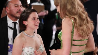 Cailee Spaeny Chatted About ‘Mare Of Easttown’ With Superfan Taylor Swift At The Golden Globes