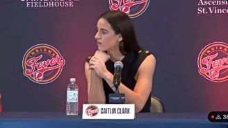 Caitlin Clark Had To Deal With An Uncomfortable Reporter Interaction In Her Introductory Press Conference