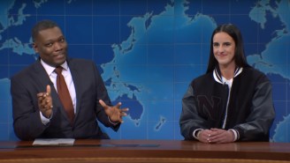 Caitlin Clark Appeared On Weekend Update And Shredded Michael Che For His Jokes About Women’s Sports