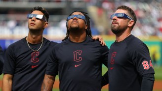 Here Are Some Incredible Time Lapse Videos Of The Solar Eclipse From The Reds And Guardians Stadiums