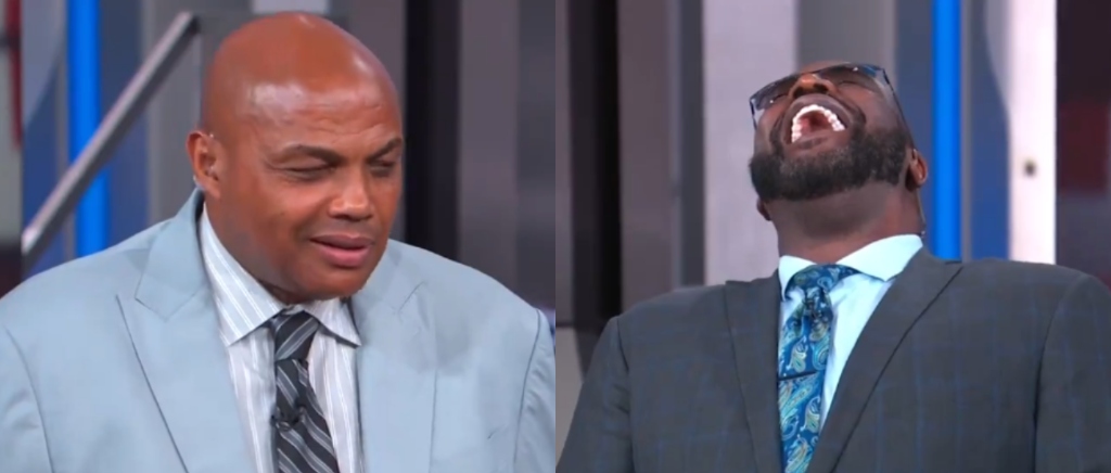 charles barkley shaq laugh