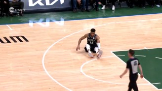 Giannis Antetokounmpo Left Bucks-Celtics With A No-Contact Lower Leg Injury
