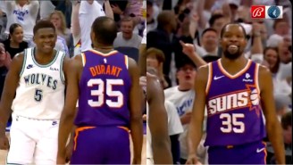 KD Couldn’t Help But Smile As Anthony Edwards Talked His Sh*t During A Third Quarter Eruption