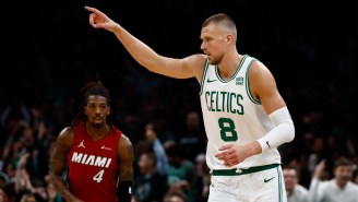 Kristaps Porzingis Will Miss Game 5 Of Heat-Celtics With A Calf Injury