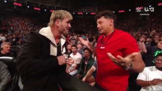 Patrick Mahomes Let Logan Paul Use His Super Bowl Rings As Brass Knuckles On Monday Night Raw