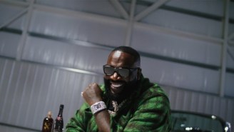 Rick Ross Has A Good Laugh At Drake In His ‘Champagne Moments’ Video