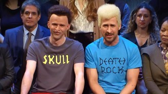 Ryan Gosling Basically Broke The Entire Cast Of ‘SNL’ With His Completely Random ‘Beavis And Butt-Head’ Sketch