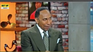 Stephen A., Who Was Courtside, Thought Tyrese Maxey ‘Got Mugged’ At The End Of Game 2