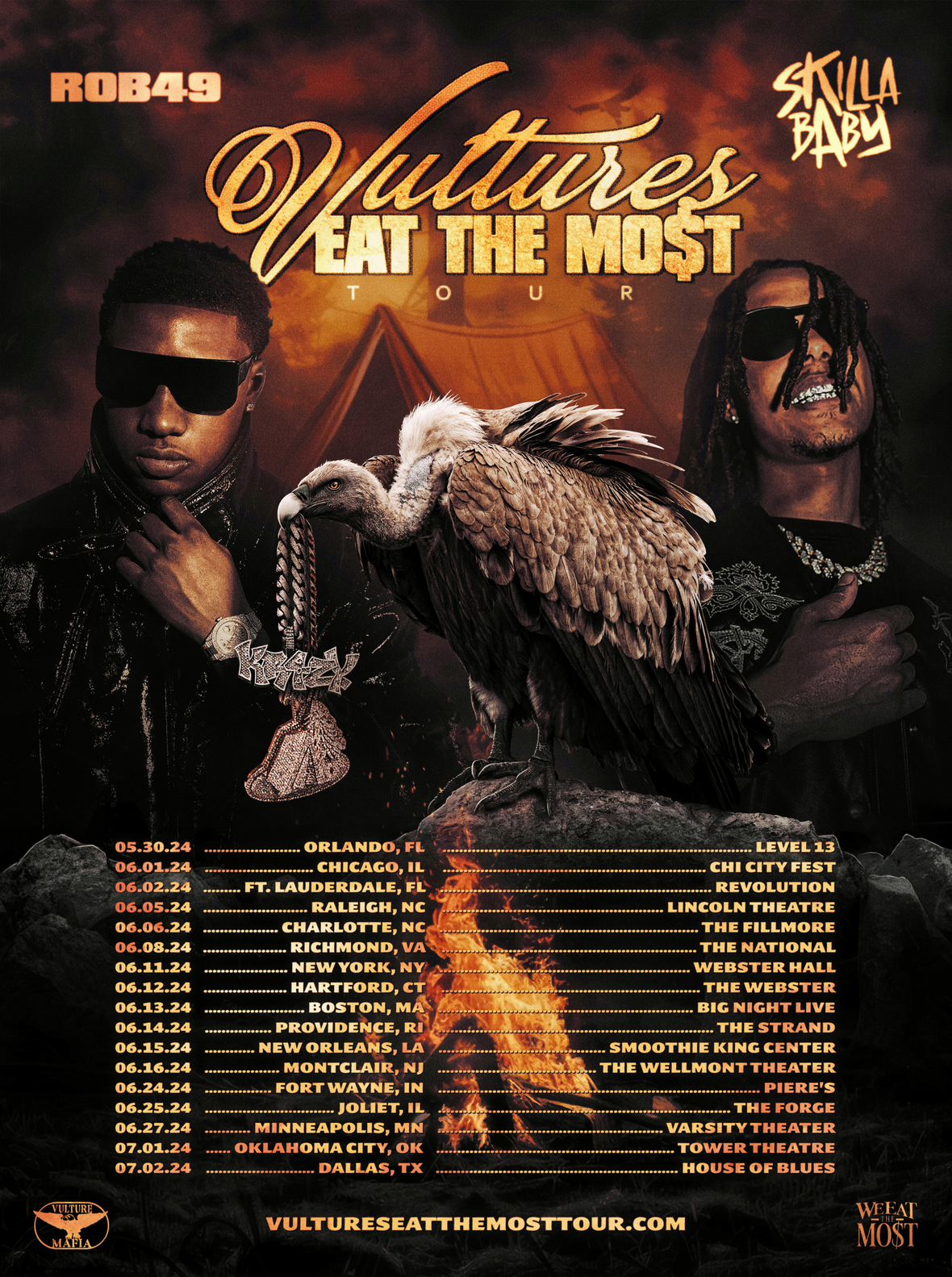 Rob49 And Skilla Baby Will Prove That ‘Vultures Eat The Most’ On Their 2024 Co-Headlining Tour