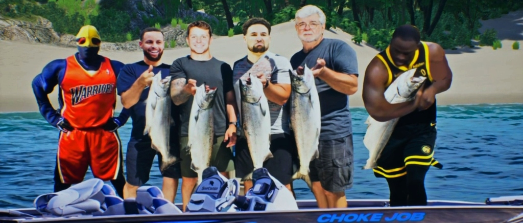 ‘Inside The NBA’ Had Draymond Green Put A Fish In A Headlock For ‘Gone Fishin’