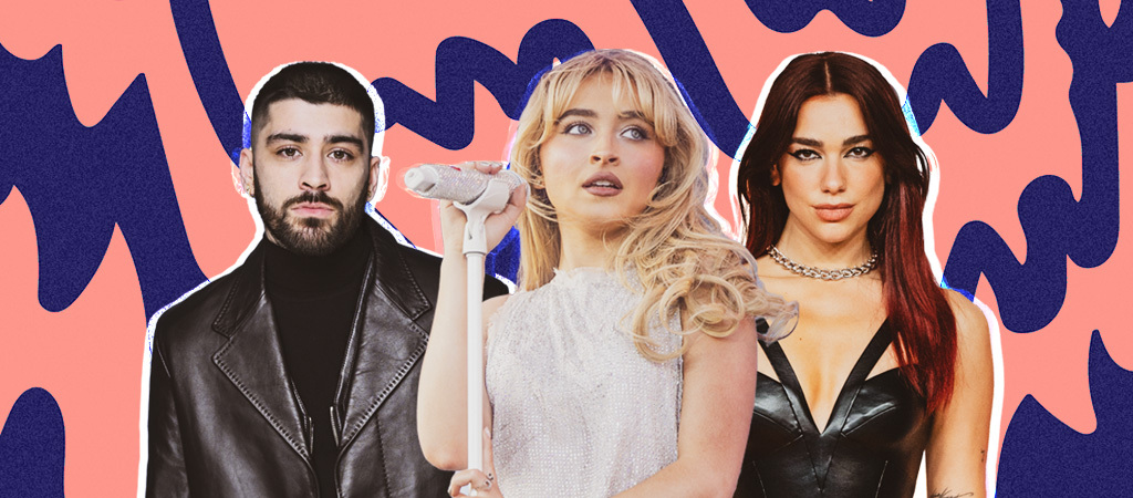 zayn sabrina carpenter dua lipa best new pop