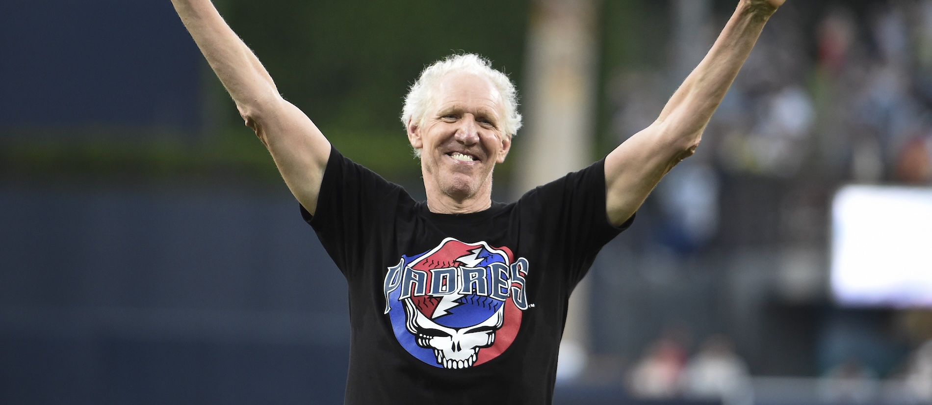 The Late Bill Walton, Who Went To Over 1,000 Grateful Dead Concerts