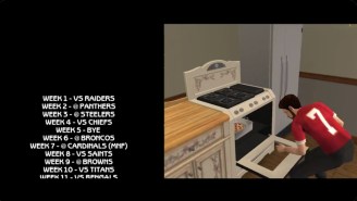 The Chargers Put Harrison Butker In The Kitchen In Their ‘Sims’ Schedule Release Video