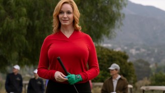 ‘Hacks’ (And ‘Mad Men’) Fans Want Christina Hendricks To Get An Emmy For Her Memorable Hotel Room Scene